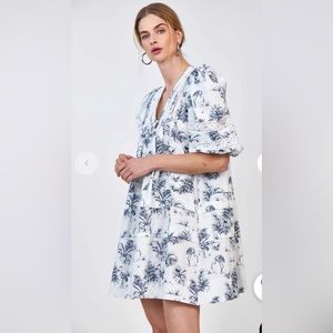 Hunter Bell Jenkins Dress Flamingo size large